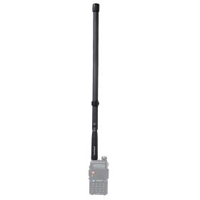 Baofeng 48cm, 18.89-inch Folding Antenna Set, Prohibited For Sale On Temu Platform (Color: Black)